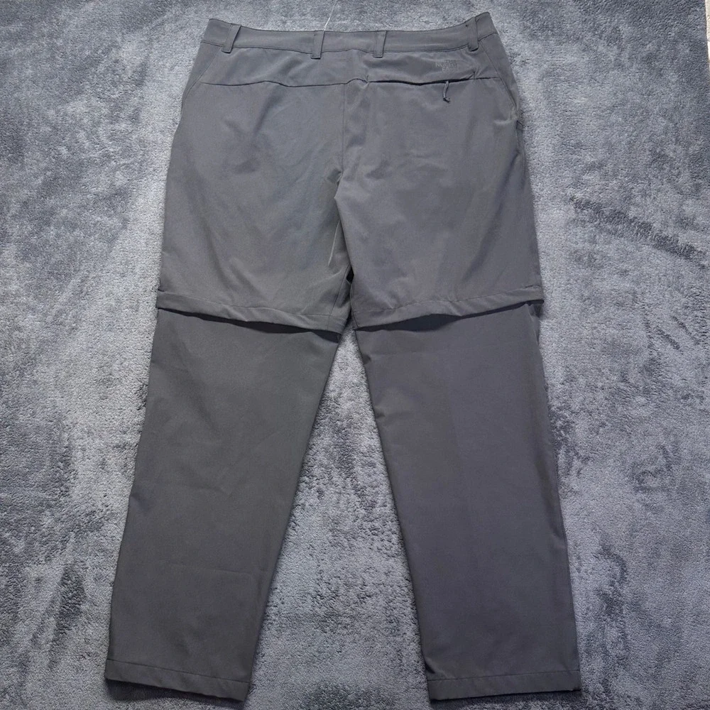 The North Face Paramount Convertible Hiking Pants Mens 38x32 Gray NF0A7WZD